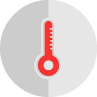 Thermometer-Vektor-Icon-Design vektor