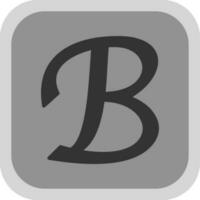 brev b vektor ikon design