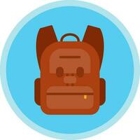 Rucksack-Vektor-Icon-Design vektor