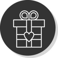 Geschenke-Vektor-Icon-Design vektor