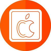 Apfel Logo Vektor Symbol Design