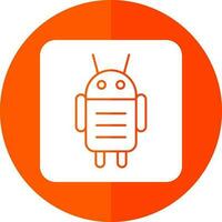 Android Charakter Vektor Symbol Design