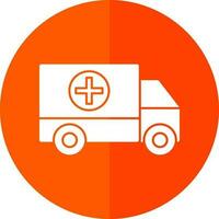 Krankenwagen-Vektor-Icon-Design vektor