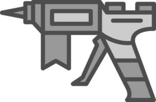 kleben Gewehr Vektor Symbol Design