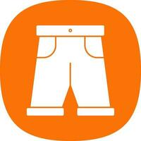 Shorts-Vektor-Icon-Design vektor