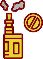 Verlassen Rauchen Vektor Symbol Design