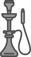 Shisha-Vektor-Icon-Design vektor