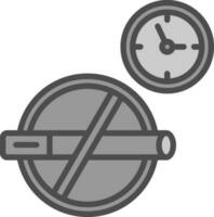 Zeitvektor-Icon-Design vektor