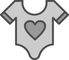 Baby Hemd Vektor Symbol Design