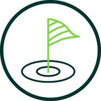 Minigolf Vektor Symbol Design