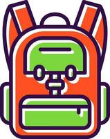 Rucksack-Vektor-Icon-Design vektor