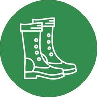 Boot-Vektor-Icon-Design vektor