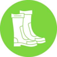 Boot-Vektor-Icon-Design vektor