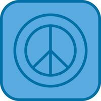 Frieden Zeichen Vektor Symbol Design