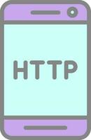 http-Vektor-Icon-Design vektor