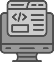 utveckling vektor ikon design