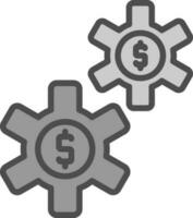 Geld Verwaltung Vektor Symbol Design