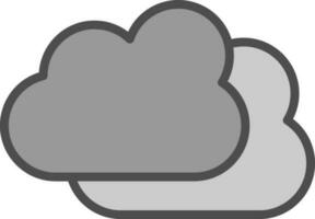 Cloud-Vektor-Icon-Design vektor