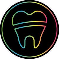 Dental Füllung Vektor Symbol Design