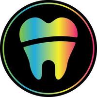 Dental Füllung Vektor Symbol Design