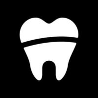 Dental Füllung Vektor Symbol Design