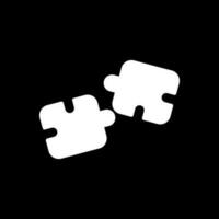 Puzzle-Vektor-Icon-Design vektor