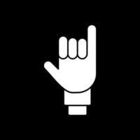 wenig Finger Vektor Symbol Design