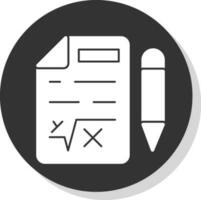 Mathe-Vektor-Icon-Design vektor