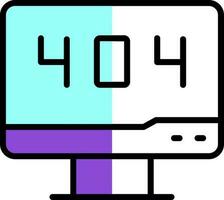 404 vektor ikon design