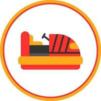 Dodgem-Vektor-Icon-Design vektor