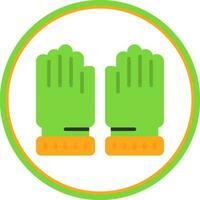 Handschuhe-Vektor-Icon-Design vektor