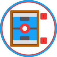 Air-Hockey-Vektor-Icon-Design vektor