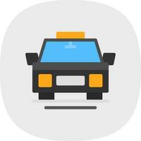 Taxi-Vektor-Icon-Design vektor