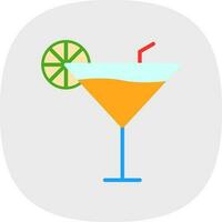 Cocktail-Vektor-Icon-Design vektor