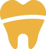 Dental Füllung Vektor Symbol Design