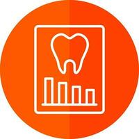 dental spela in vektor ikon design