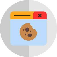 Cookies-Vektor-Icon-Design vektor