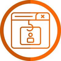 Phishing-Vektor-Icon-Design vektor