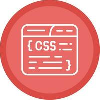 CSS Codierung Vektor Symbol Design