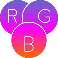 rgb vektor ikon design