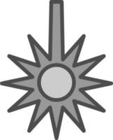 Überstich Vektor Symbol Design