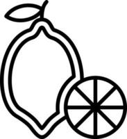 citron- vektor ikon design