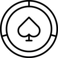 Poker Chips Vektor Symbol Design