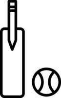 Schläger boll Vektor Symbol Design