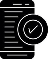 genehmigt Vektor Symbol Design