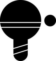 tabell tennis vektor ikon design