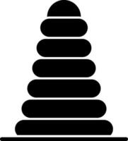 Pyramide Vektor Symbol Design