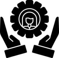 Sozial Arbeiter Vektor Symbol Design