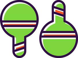 Tabelle Tennis Vektor Symbol Design