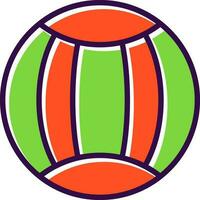 Strand Ball Vektor Symbol Design